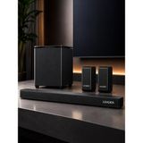 Leader Sb-41 5.1 Soundbar Ses Sistemi (Bt / USB / Optik / Arc / Aux) - Siyah