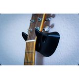 Leaf Creative Sağlam Plastik Gitar Duvar Askısı | Akustik Gitar için, Duvara Monte, Hafif Yapı, Dekoratif Tasarım, Kolay Kurulum
