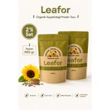 Leafor Organik Ayçekirdeği Protein Tozu 2’li Set 2 x 480 g | Bitkisel Protein, %100 Katkısız, Vegan