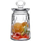 Leafy Kavanoz 1100 cc - Şeffaf - 1 Adet - 1100 ml