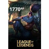 League Of Legends 1770 Rp Tr
