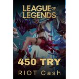 League Of Legends 450 Try Rıot Cash (2505 Rp)