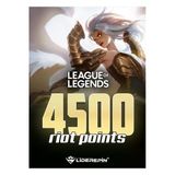 League Of Legends 4500 Rp Tr