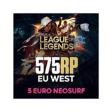 League of Legends 575 RP