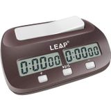 LEAP Satranç saati dijital satranç zamanlayıcı, profesyonel masa oyunları için, alarm fonksiyo