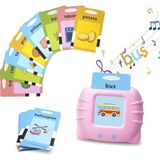 Learning Fun 224 Adet Flash Kart Şarjlı Sesli Eğitici Okul Öncesi Eğitim Dil Oyuncağı Ingilizce - Pembe