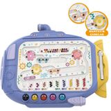 Learning Fun Submarine Manyetik Maze Labirent ve Balık Tutma Eğitici Oyuncak Sayılar ve Labirent Mavi