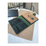 Leather Anatolia Hakiki Deri El Yapımı A5 Defter Kılıfı, Deri Ajanda Çantası,Hakiki Deri Organizer Not Defteri Kılıfı