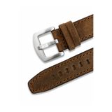 Leather Class Haki Vintage Hakiki Deri Saat Kayışı / Kordonu | 26 mm | Minimal Tasarım