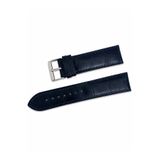 Leather Class Lacivert Krokodil (Kroko) Desenli Hakiki Deri Saat Kayışı / Kordonu | 20 mm | El Yapımı