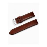 Leather Class Taba Düz Hakiki Deri Saat Kayışı / Kordonu | 26 mm | El Yapımı