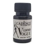 LEATHER VOGUE DERİ BOYASI METALİK LVM-09 SİYAH 50 ML