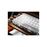 Leaven 128 Tuş PBT Keycap Seti - Karbon Fiber Şeffaf Cherry MX Uyumlu RGB Klavye Tuşları