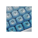 Leaven 128 Tuş PBT Keycap Seti - Retro Yuvarlak MOA Profil Cherry MX Uyumlu Klavye Tuşları