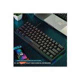 Leaven K620 Rgb 61 Tuş Kırmızı Switch Type-c Kablolu Mekanik Klavye-hot Swap