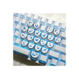 Leaven Kelebek Kalp Keycap Tuş Takımı PBT - RGB Uyumlu Işık Geçirgen