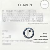 Leaven Mekanik Klavye Keycap -136 Tuşlu Beyaz Opal Tuş Takımı