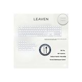 Leaven Mekanik Klavye Keycap -136 Tuşlu Dalgalı Beyaz Tuş Takımı
