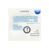 Leaven Mekanik Klavye Keycap -136 Tuşlu Kristal Yarı Saydam Mavi Tuş Takımı