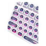 Leaven MEKANİK KLAVYE TUŞ TAKIMI -136 TUŞLU BEYAZ OPAL TUŞ TAKIMI-KEYCAPS