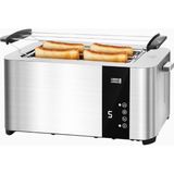 Lebenlang 4 Dilim Uzun Yuvalı Ekmek Kızartma Makinesi 1400W