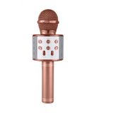 Lebron Ws 858 Karaoke Mikrofon Bluetooth Hoparlör Rose Gold