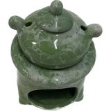 Lecarbee Candles Buhumiss Seramik Buhurdanlık - Yeşil