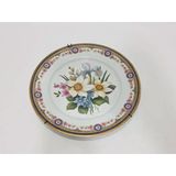 Leclair Limoges Çiçek Desenli Porselen Tabak 26Cm