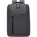 Lecoo BG01 15 - 15.9 inç Laptop Bölmeli 3 Katmanlı Suya Dayanıklı Çok Fonksiyonlu Sırt Çantası - 410mm x 290mm x 120mm - Koyu Gri