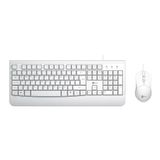 Lecoo CM105 Beyaz USB Kablolu Klavye Mouse Set