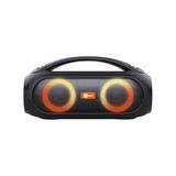 Lecoo DS152 35 cm Büyük Boy Boombox Bluetooth Hoparlör 36W, Çift 3” Subwoofer, RGB Aydınlatma, IPX5 Suya Dayanıklı, TWS Stereo, Powerbank Özellikli