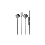 Lecoo EH101 Kablolu Type-C Girişli, Gürültü Önleyici Mikrofonlu, Ses Ayarı Paneli, Stereo HD Mikrofon, Yüksek Çözünürlüklü Geniş Uyumluluk, Spor İş Kulak İçi Kulaklık Siyah