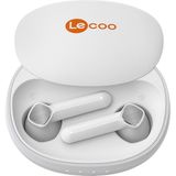 Lecoo EW305 Kablosuz Bluetooth 5.1 ENC IPX5 TWS Mikrofonlu Kulak İçi Kulaklık Beyaz - Altın - Beyaz