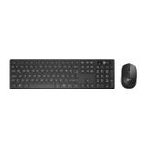 Lecoo KM2001 Kablosuz Türkçe Q Klavye & Mouse Set - QWERTY Türkçe Dizilim Klavye, 1200DPI Optik Fare, Win/Mac Uyumlu, Sıvı Dökülmesine Dayanıklı, Tam Boyutlu Türkçe Q Klavye Mouse Seti Siyah