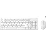Lecoo KW200 Kablosuz Türkçe Q Beyaz Klavye ve Mouse Set