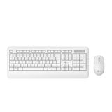 Lecoo KW202 Beyaz USB Kablosuz Klavye Mouse Set