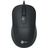 Lecoo MS102 USB Kablolu 2400DPI 4 Tuşlu Optik Mouse Siyah
