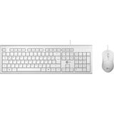 Lecoo Usb Kablolu Türkçe Q Klavye Mouse Set Beyaz Cm101-B