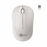 Lecoo WS206 Beyaz 1200 Dpi USB Kablosuz Mouse