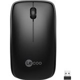 Lecoo WS208 Kablosuz 1200DPI 3 Tuşlu Optik Mouse Siyah