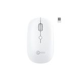 Lecoo WS211 Kablosuz 1600DPI 6 Tuşlu Çift Modlu WiFi + Bluetooth Şarj Edilebilir Sessiz Kompakt Optik Mouse Beyaz