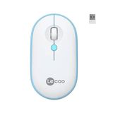 Lecoo WS212 Beyaz Mavi USB Kablosuz Mouse