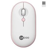 Lecoo WS212 Beyaz Pembe USB Kablosuz Mouse