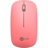 Lecoo WS214 1200DPI Optik 3 Tuşlu Sağ ve Sol Elle Kullanıma Uygun Kablosuz Mouse Pembe