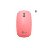 Lecoo WS214 Kablosuz 1200DPI 3 Tuşlu Sağ ve Sol Elle Kullanıma Uygun 10m Kullanım Mesafesi Yüksek Hızlı Kaydırma Uzun Pil Ömrü iOS Android Uyumlu Kompakt Optik İzleme Mouse Pembe