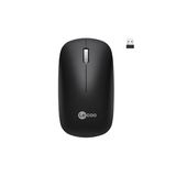 Lecoo WS214 Kablosuz 1200DPI 3 Tuşlu Sağ ve Sol Elle Kullanıma Uygun 10m Kullanım Mesafesi Yüksek Hızlı Kaydırma Uzun Pil Ömrü iOS Android Uyumlu Kompakt Optik İzleme Mouse Siyah