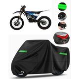 Lectrıc Motıon Escape Xr Arka Çanta Uyumlu Motosiklet Brandası Premium (Kilit Uyumlu)-Siyah