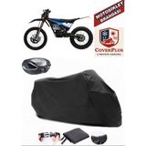 Lectrıc Motıon Escape Xr Branda Siyah Arka Çanta Uyumlu(Topcase) Motosiket Brandası Motor Örtüsü Çadır Su Geçirmez Motosiklet Kılıfı Motor Brandası,lastikli,taşıma Torbalı