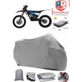 Lectrıc Motıon Escape Xr Gri Motorsiket Brandası Motor Örtüsü Çadır Su Geçirmez Motosiklet Kılıfı Motor Brandası - Gri- Arka Çanta UYUMSUZ