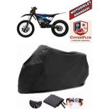 Lectrıc Motıon Escape Xr Siyah Motorsiket Brandası Motor Örtüsü Çadır Su Geçirmez Motosiklet Kılıfı Motor Brandası - Siyah- Arka Çanta UYUMSUZ